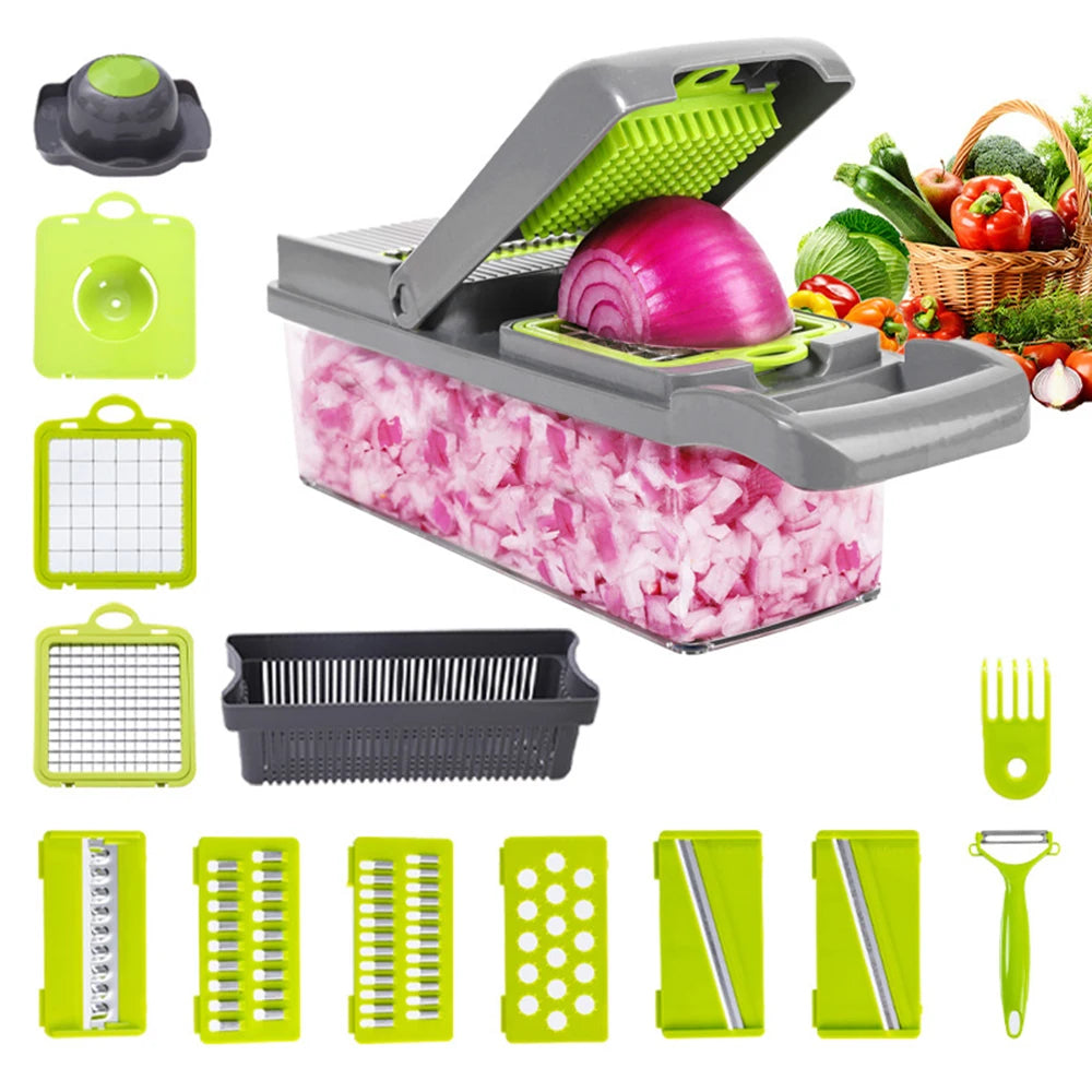 Vegetable Cutter Multifunctional Slicer Peeler Grater Tool