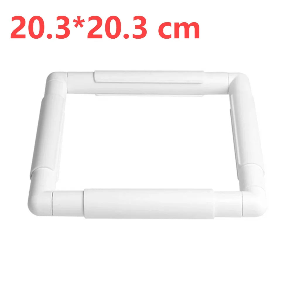 Adjustable Solid Wood Cross Stitch Frame Floor Stand for DIY Embroidery and Needlework