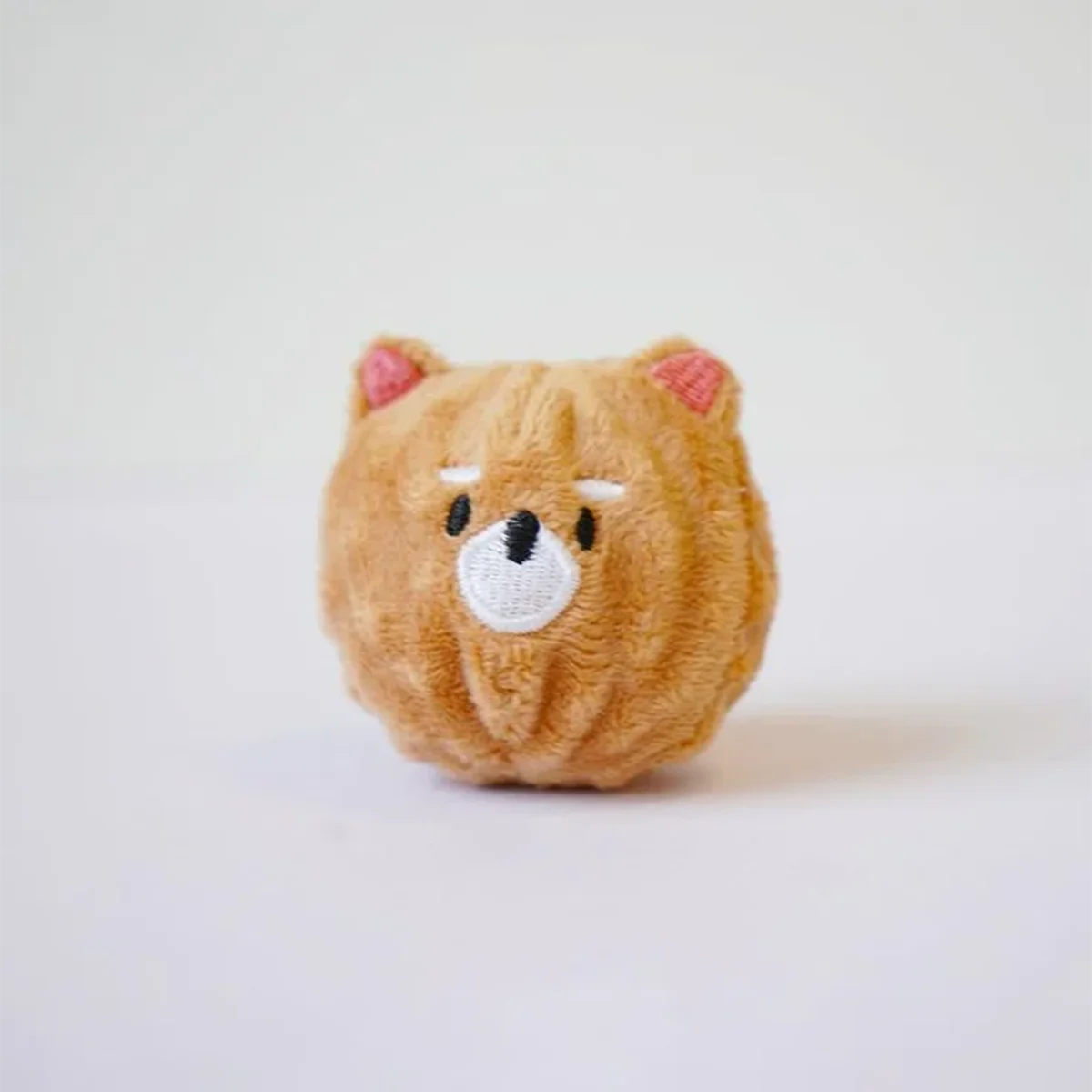 Squeaky Puppy Ball Toy - Spiked Bouncing Chew for Teeth Cleaning, Interactive Pet Toy for Small Dogs & Cats (Poodle/Bichon)