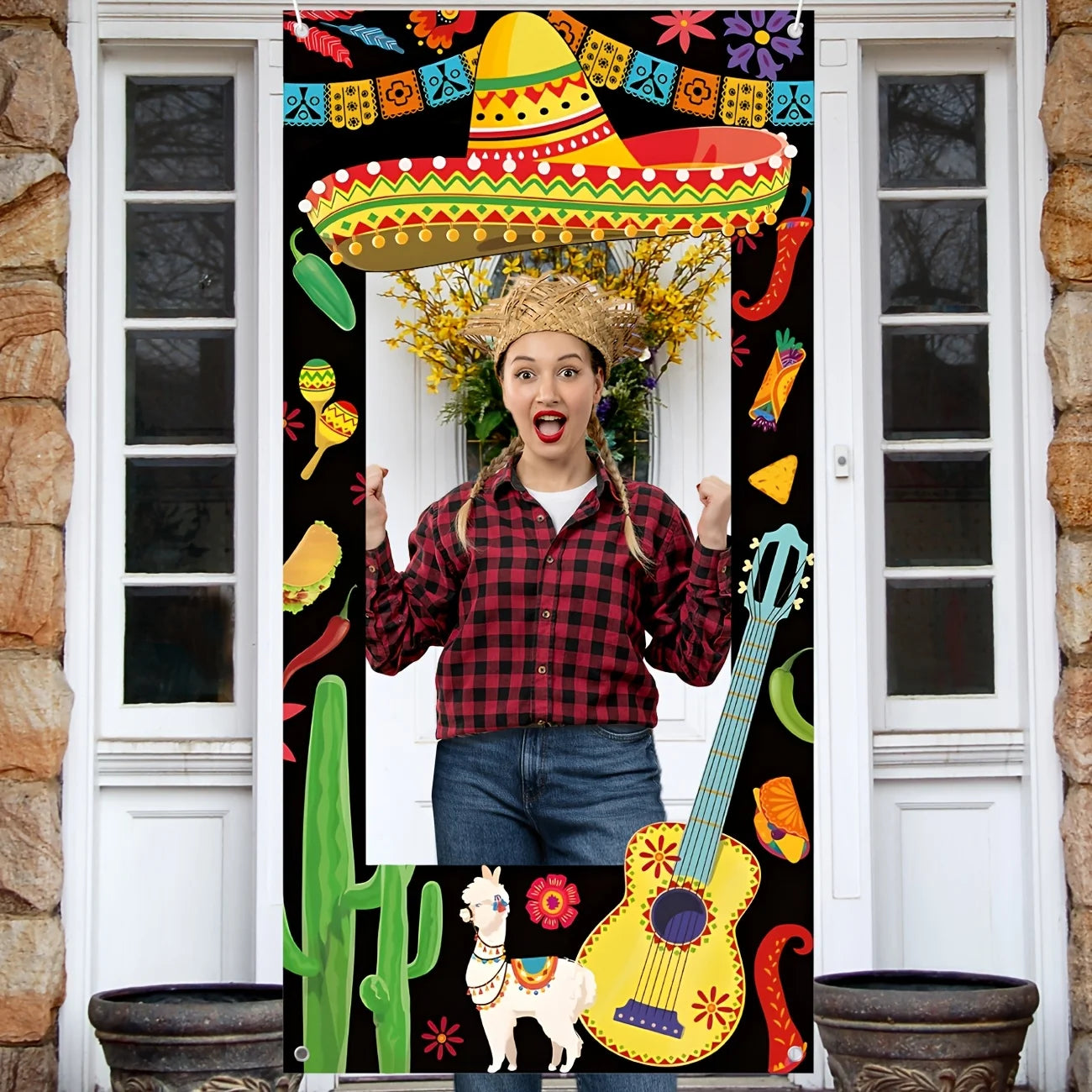 Mexican Theme Fiesta Party Photo Booth