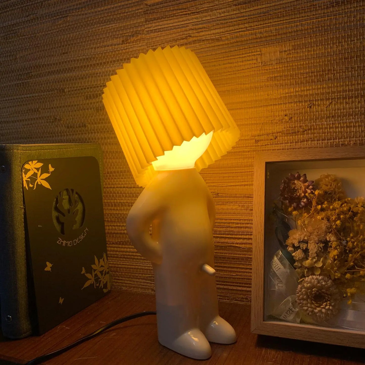 Creative Small Book Light Night Lamp for Kids Playful Boy Design Bedside Decor Gift
