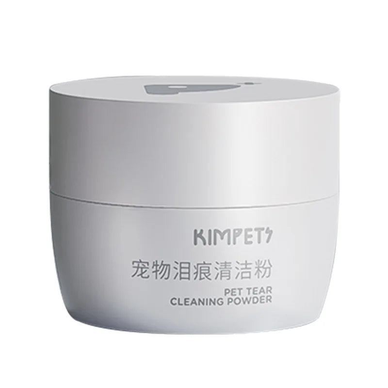 Pets Tear Stain Remover Powder 30g Cat And Dog Eye Tear Stain Powder With Tear Stain Brush Gentle Absorbing Tears Powder