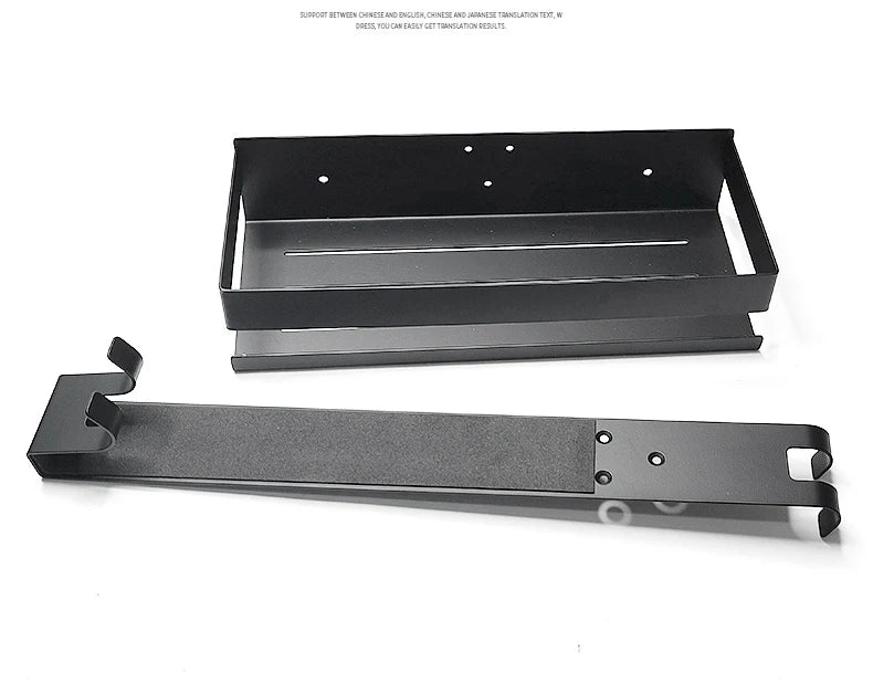 No Drill Movable Bathroom Shelf Steel Organizer for Shower and Storage Solution