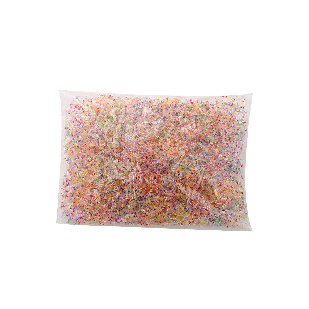 Girls Disposable Rubber Band Scrunchies Cute Baby Hair Accessories