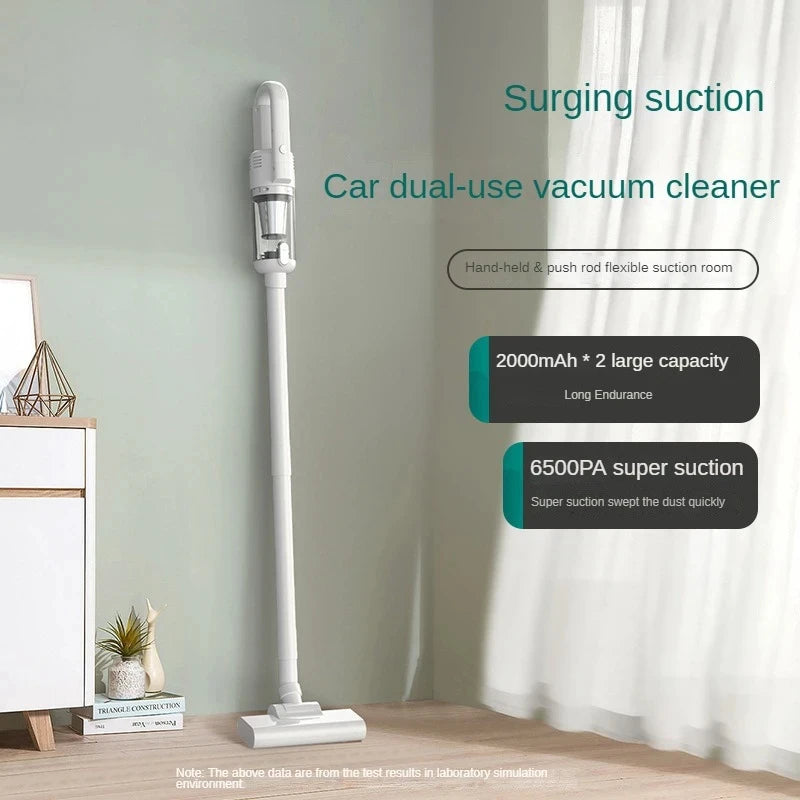 Multifunction Home-Appliance 6500Pa Wireless Car Vacuum Cleaner Portable Handheld