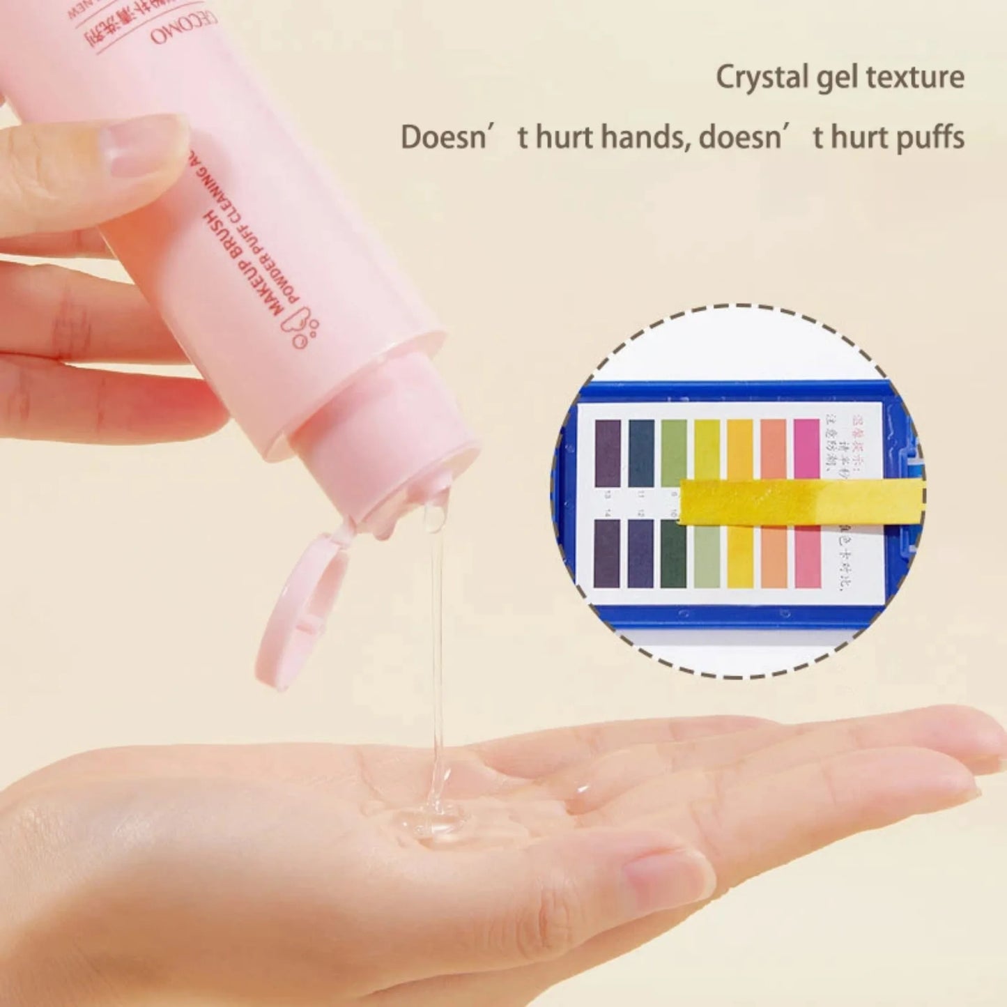 80ml Makeup Brush Cleaner Solution for Quick and Easy Cleaning