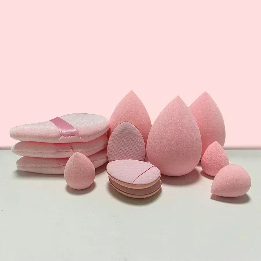 12Pcs Makeup Sponge Blender Beauty Egg Set for Flawless Application