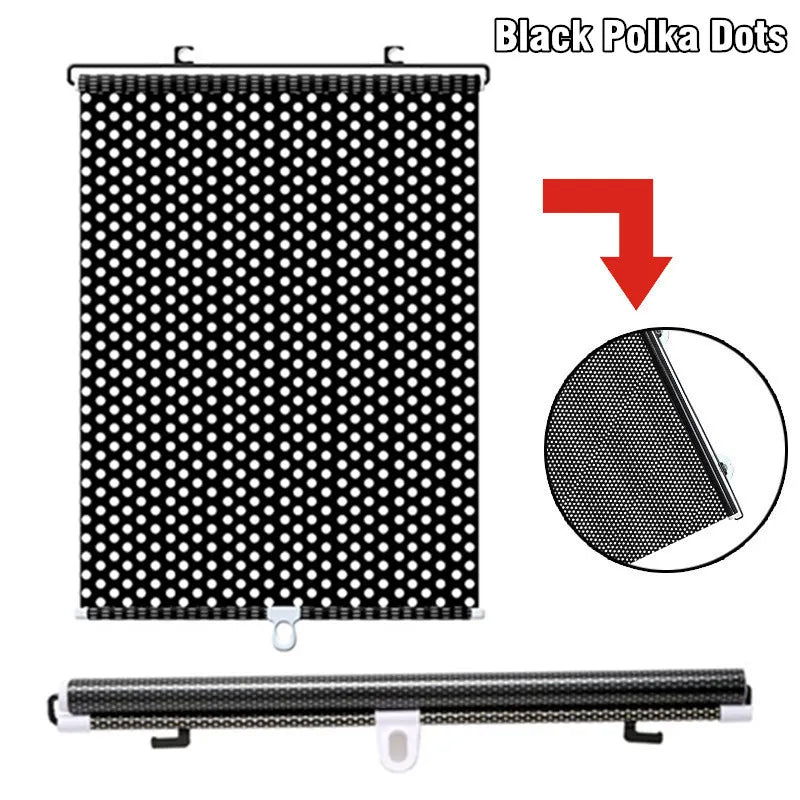 Universal Roller Blinds Suction Cup Sunshade Blackout Curtain