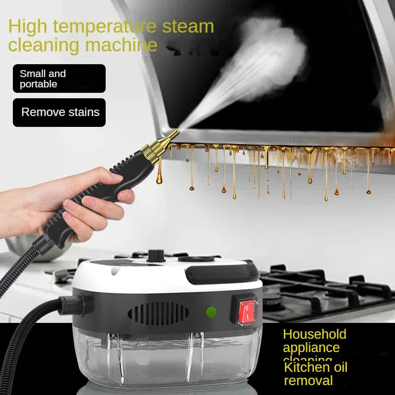 High Temperature Steam Cleaner for Home and Car with Sterilization and Deep Cleaning Features