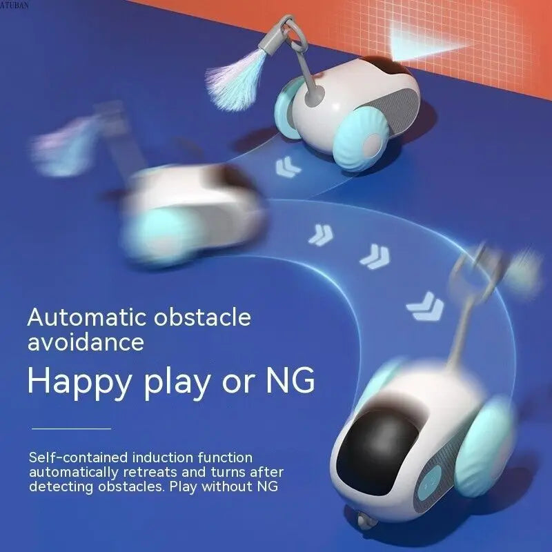 Smart Cat Toy Automatic Remote Controlled Car for Pets