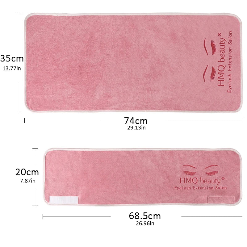 Reusable Eyelash Extension Salon Towel for Grafted Eyelashes