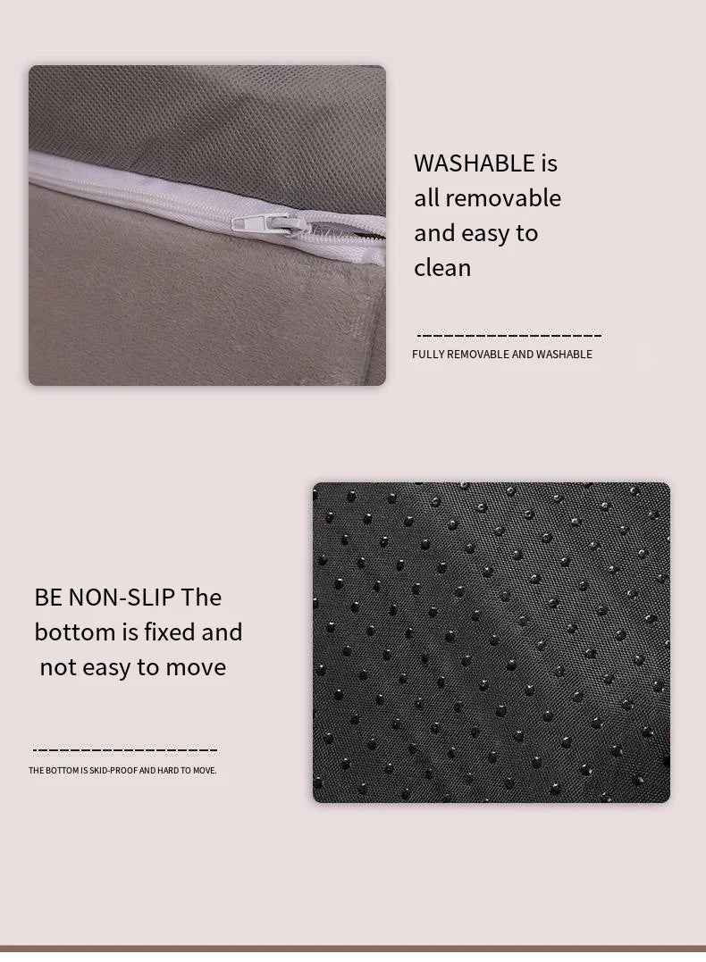 All Seasons Warm Washable Cat Dog House Soft Pet Bed Kennel for Small Medium Pets Durable Cozy Cushion