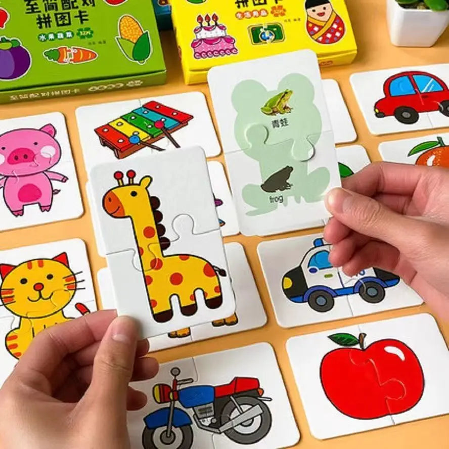 Kids Animal Puzzles for Toddlers 1 2 3 Years Educational Game