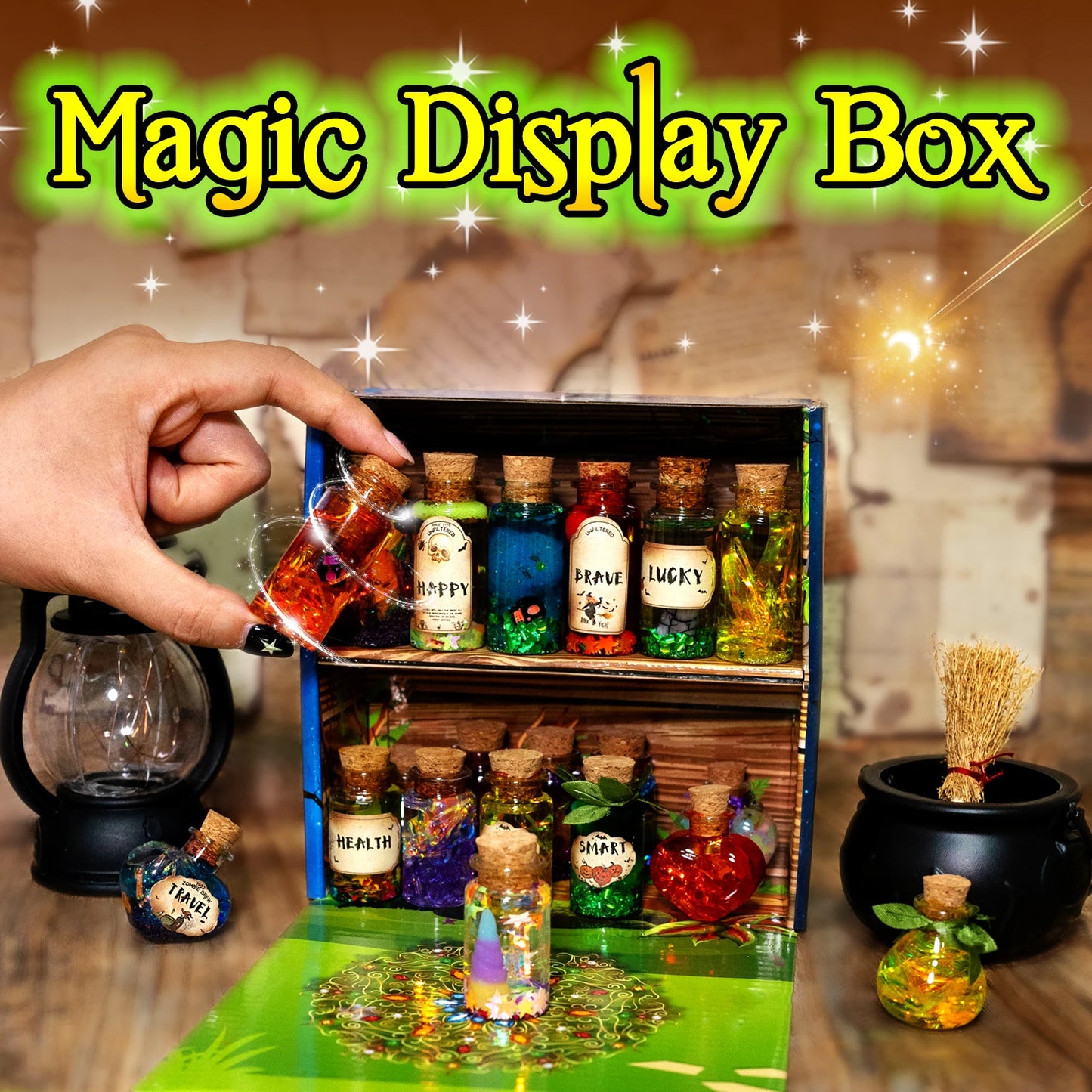 DIY Fairy Magical Potions Kit for Kids - Color Changing and Freezing Potions Art Craft Science Experiment Set