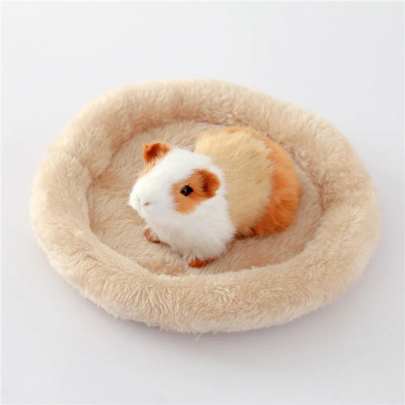 Hamster Nest Soft Small Pet Litter Mat for Hedgehog Squirrel Mice Rats Guinea Pig Cute Cushion House Hamster Nest Pet Product