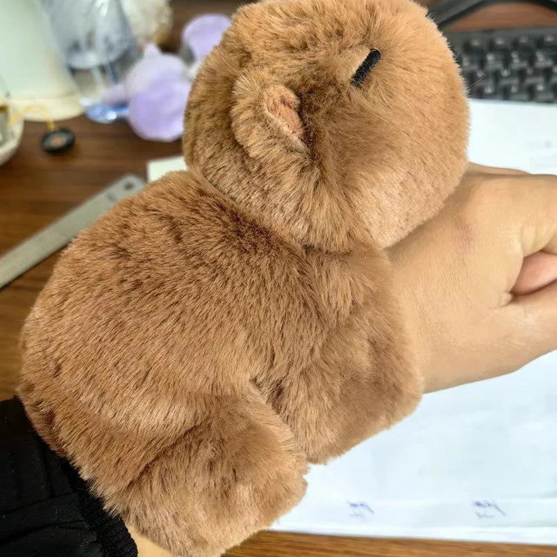 Bracelet Wrist Lying Down Doll Capybara Plush Toy Cute
