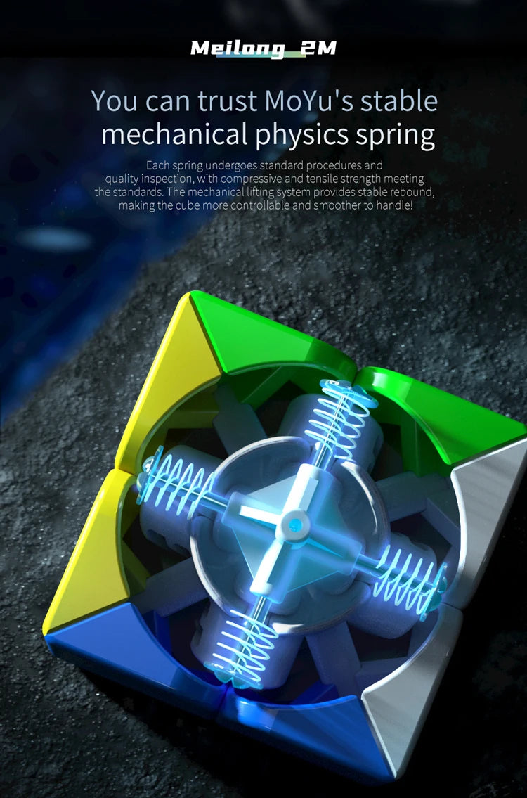 MOYU Meilong M Magnetic Magic Cube 3X3 2X2 Pyraminx Speedcube