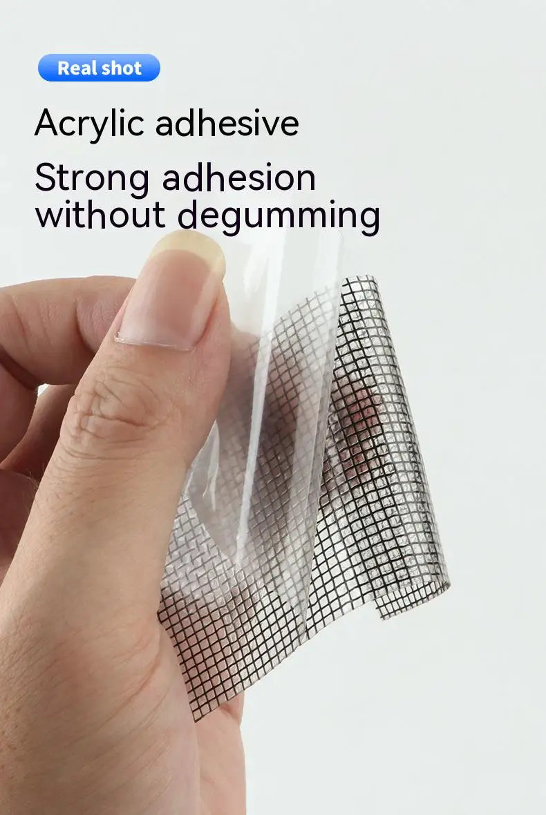 Reparaciones de mosquiteros Cinta mosquitera para ventanas Red autoadhesiva resistente Parche de reparación de puertas Malla mosquitera antiinsectos Reparación de agujeros rotos