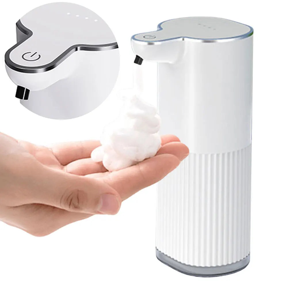 Automatic Touchless Foam Soap Dispenser USB Rechargeable 360-430ML Adjustable Hand Sanitizer with Infrared Sensing Technology