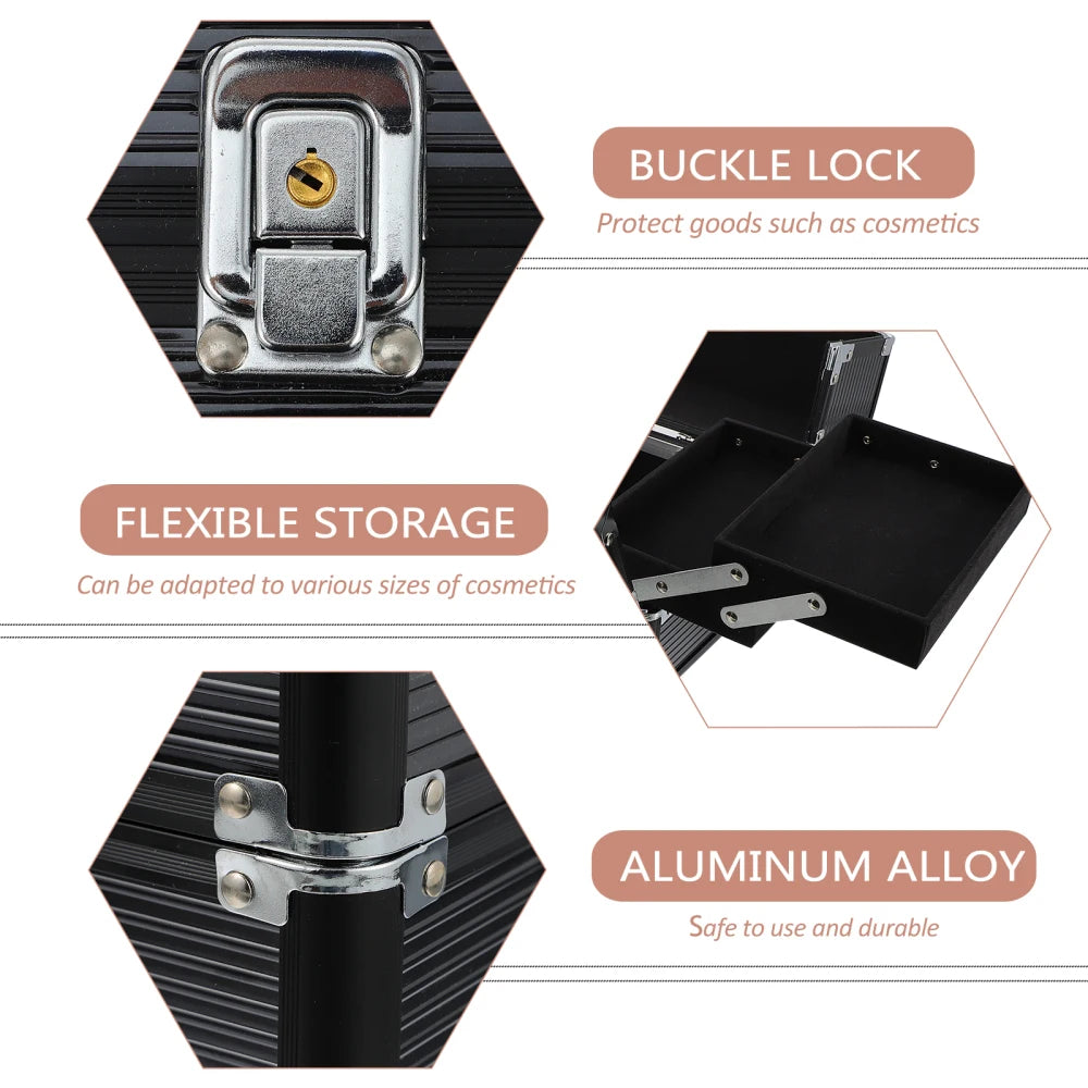 Makeup Case Handheld Storage Case Beauty Tool Organizer Pouch