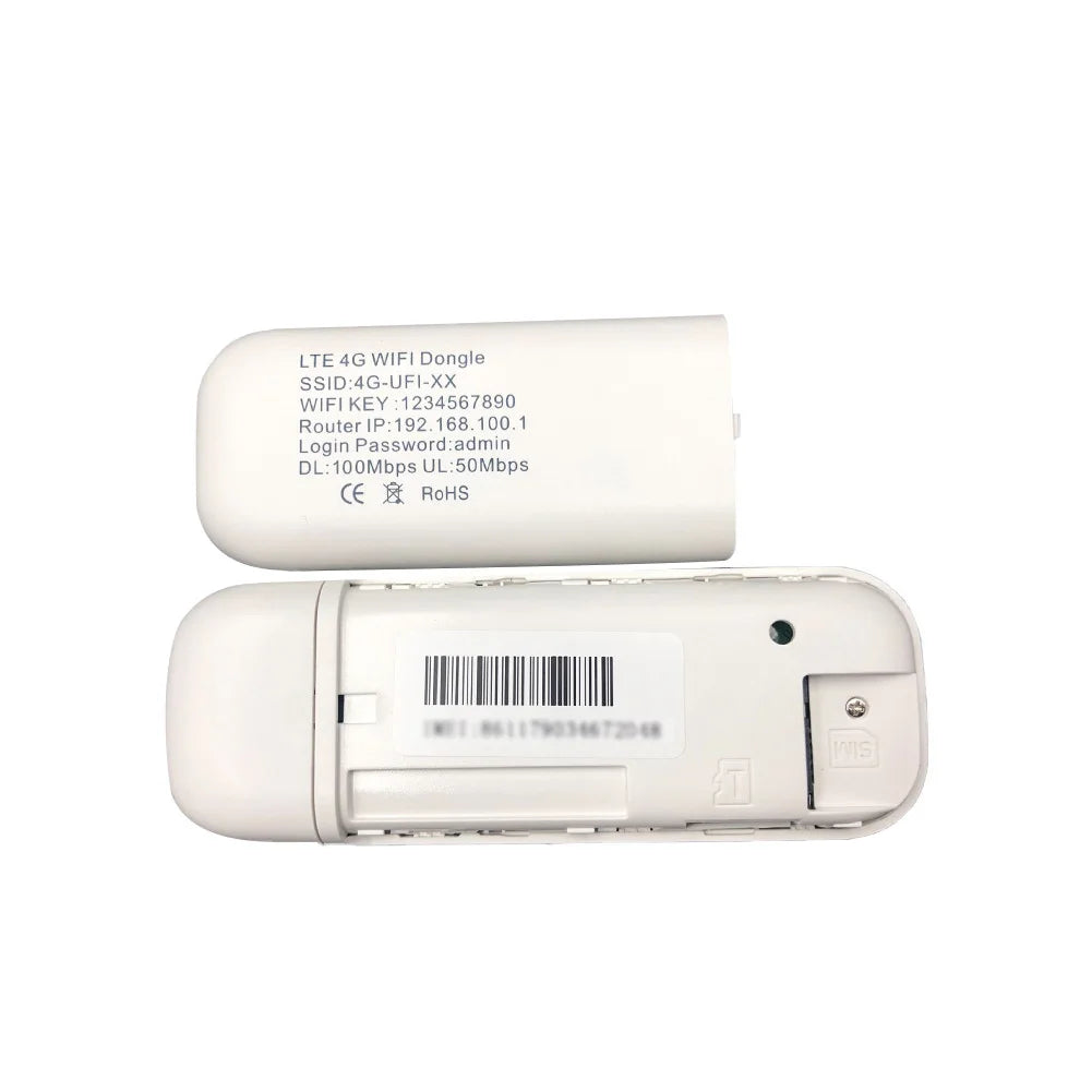 4G Wireless LTE WiFi Router Portable 150Mbps USB Modem