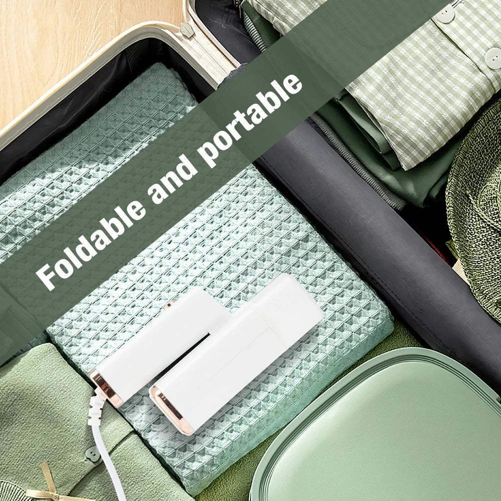 Portable Handheld Garment Steamer 130ml Fast Heat 1000W Ideal for Home and Travel