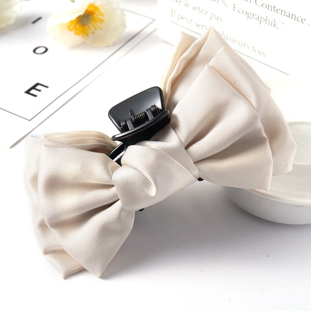 Bow Hair Claws Clip Large Shark Claw Hair Clips for Women