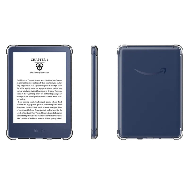 Para KPW 5/4/3/2/1 Funda transparente para Kindle 10th Funda para Oasis 9/10th Funda blanda para Paperwhite 5/6/7th Paperwhite 11th