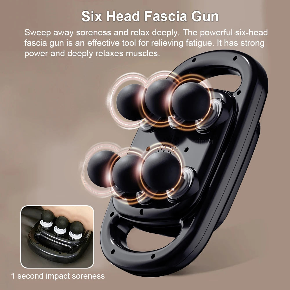 Fascia Massage Gun Professional High Frequency Muscle Massager