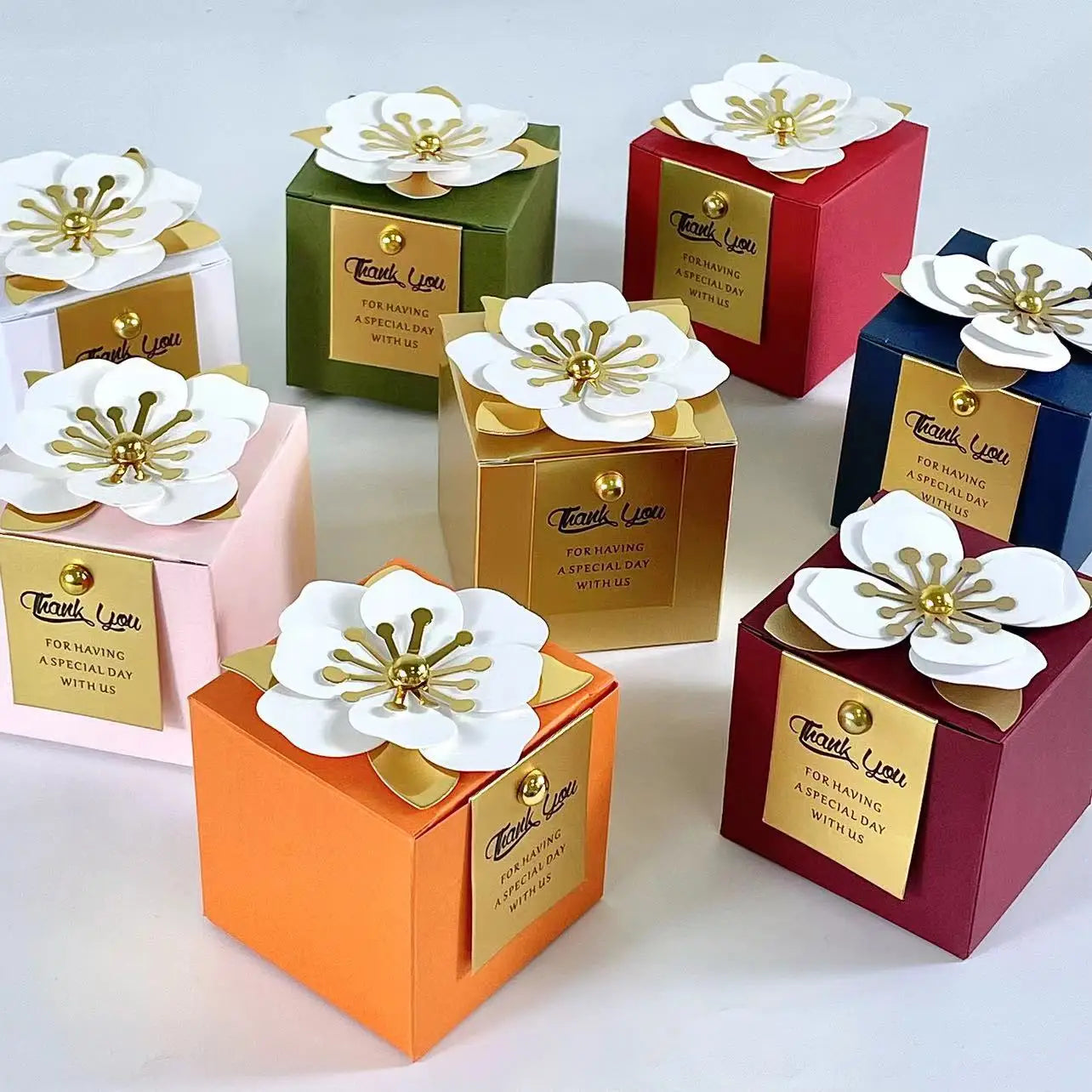 Luxury Sweet Wedding Gift Box Set Elegant Candy Boxes