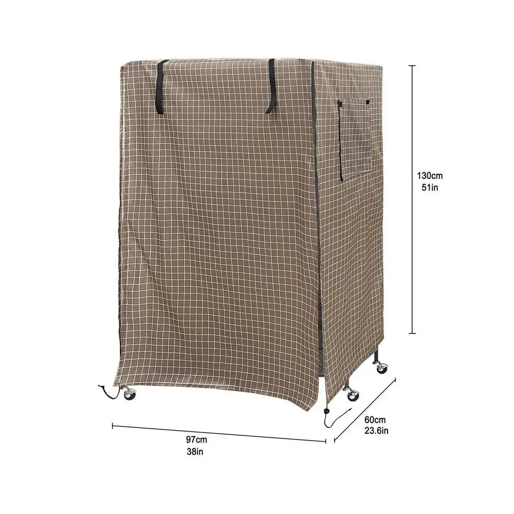 Universal Bird Cage Cover Outdoor Courtyard Breathable Parrot Cage Cover With Window Waterproof Shading Bird Protective Covers