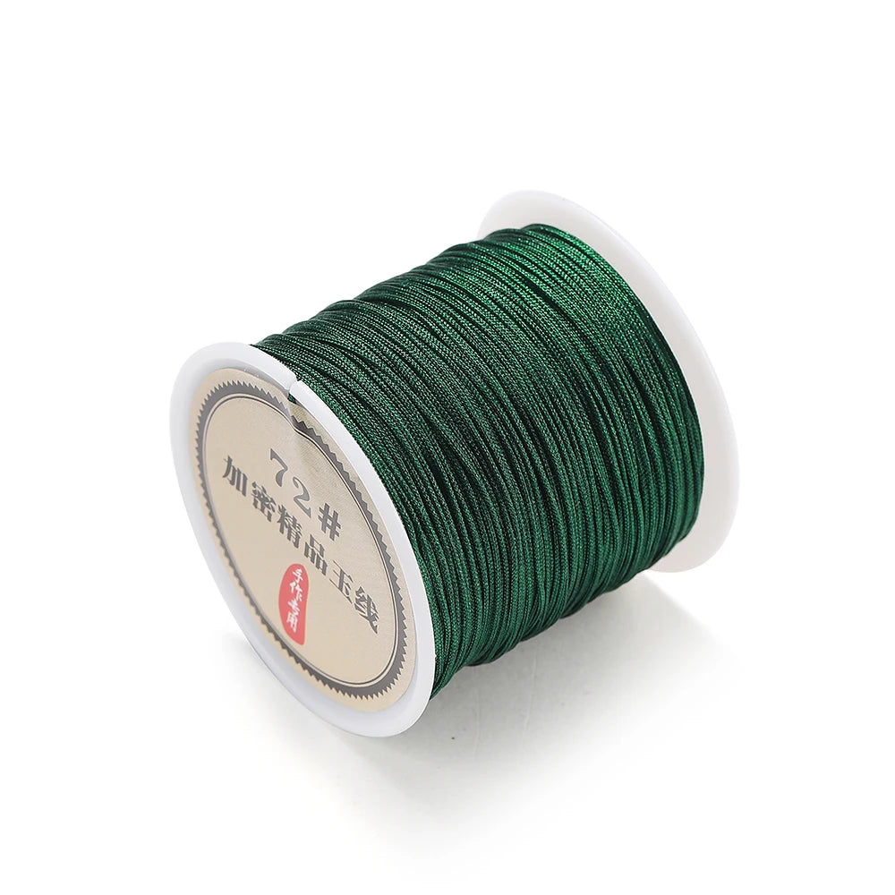 10/50M 0.8mm Nylon Thread Cord for DIY Jewelry Making