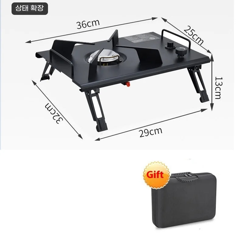 Lohascamping Camping Table IGT Folding Adjustable BBQ Table
