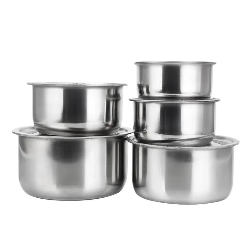 Basin Oil Basin Set with Cover and Trumpet Flavor Cups for Kitchen and Commercial Use