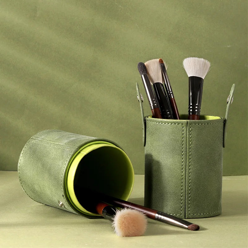 OVW Waterproof Green Makeup Brush Holder Organizer for Women