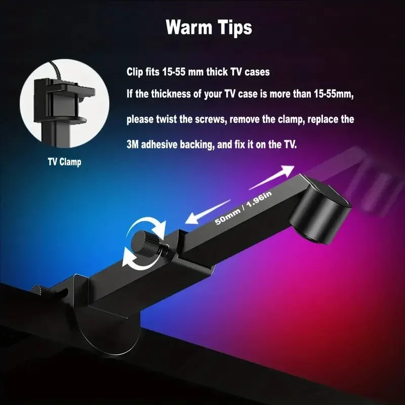 PC/TV Led Backlight RGBIC LED Strip Light with App Control