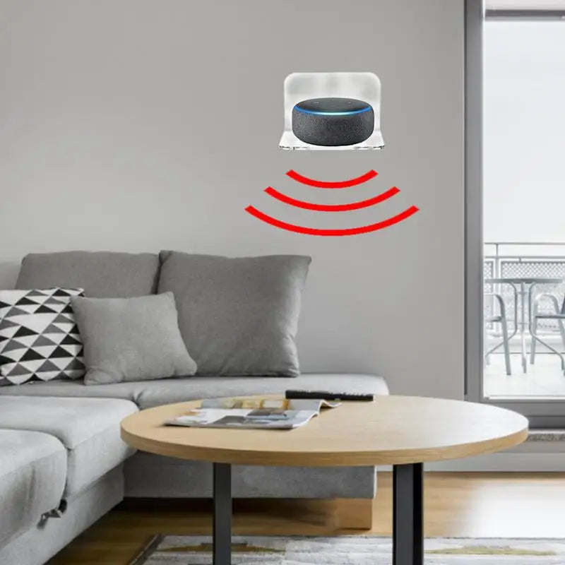 Wall Mounted Storage Holders Vinyl Acrylic Display Shelf Rack