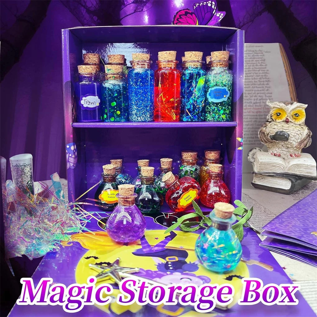 DIY Fairy Magical Potions Kit for Kids - Color Changing and Freezing Potions Art Craft Science Experiment Set