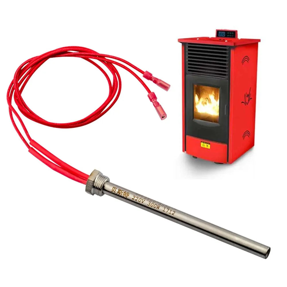 300W / 350W 220V Ignition Igniter Hot Rod Wood Pellet Stove Part 140/150/170mm