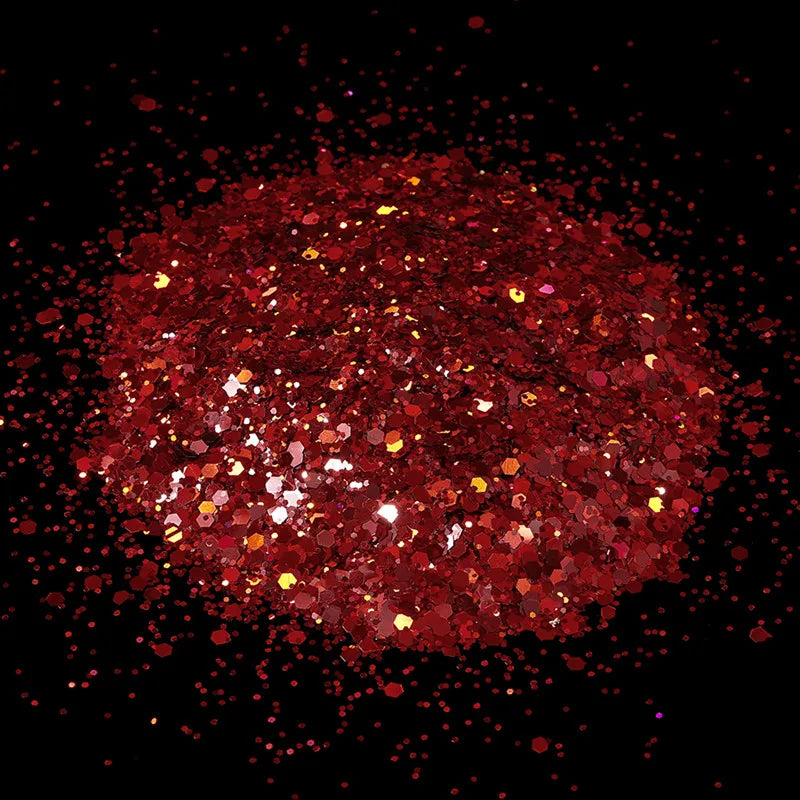10g Holographic Hexagon Chunky Glitter for Epoxy Resin Art