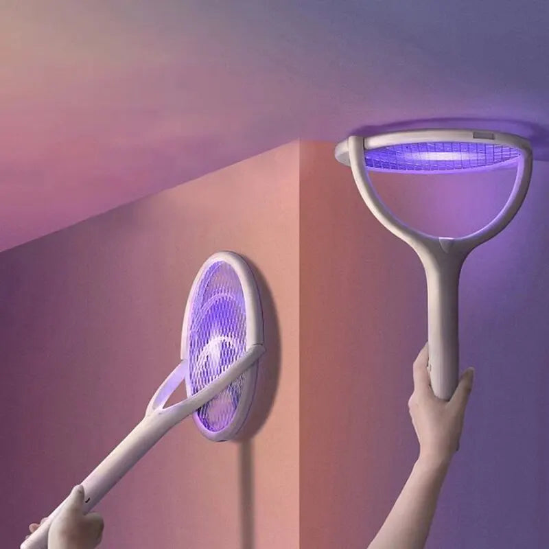 5 In 1 Fast Charging Electric Mosquito Swatter Lamp