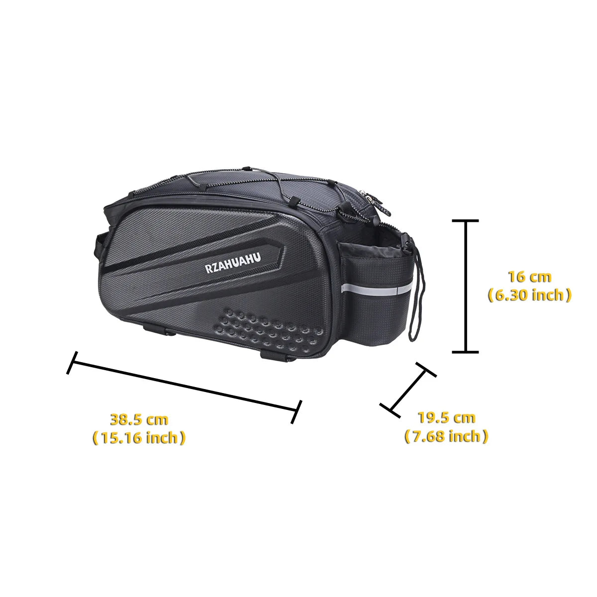 Bicycle Saddle Bag Large Capacity Waterproof Carrier Pannier