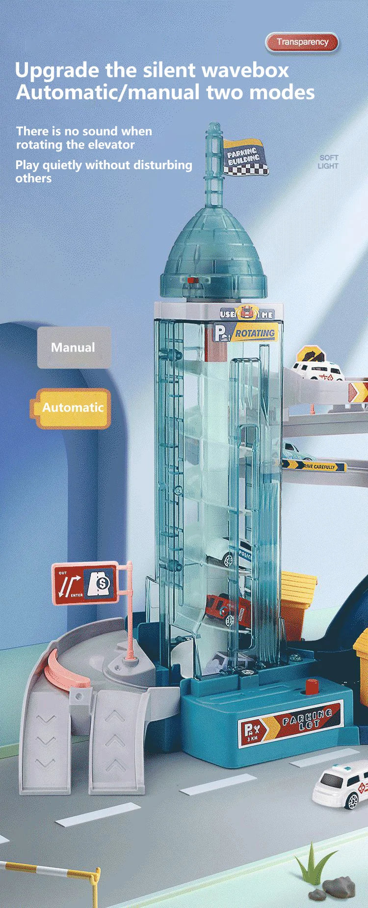 Lion Theme Car Track Set for Kids Educational Racing Toys with Diecast Cars Colorful Fun for Birthdays and Holidays