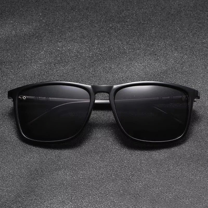 New Classic Fashion Polarization Sunglasses Men's And Women's Square Large Frame UV Protection Fishing Driving Glasses