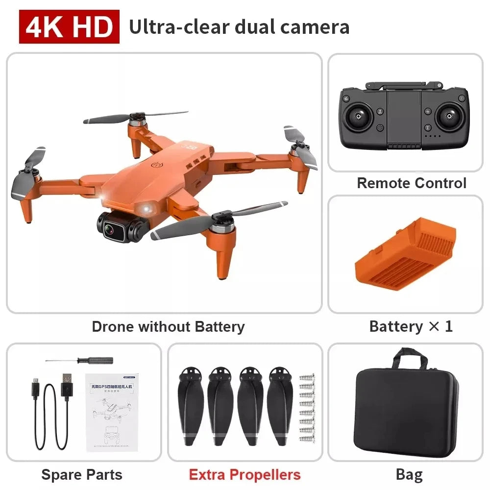 Drone L900 Pro 4K 5G GPS HD Dual Camera Foldable Quadcopter