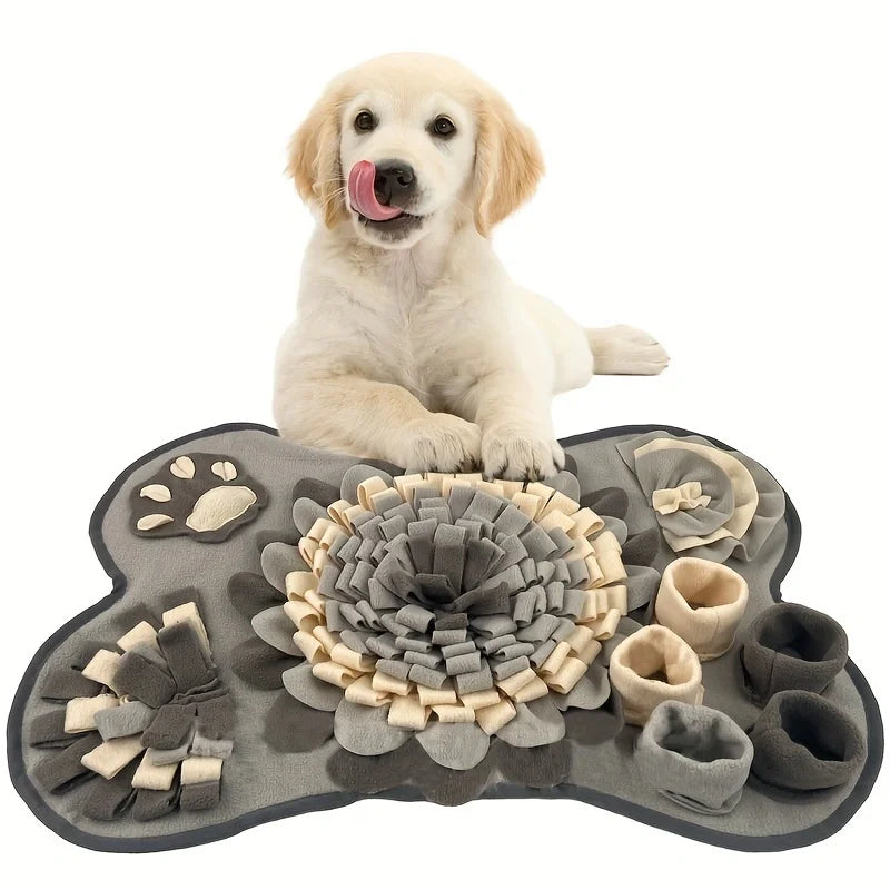 Pet Sniffing Mat for Dogs Interactive Slow Feeding Pad Durable Training Mat for Foraging Skills and Healthy Eating