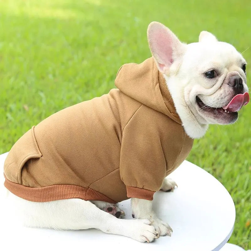 Fashion Dog Clothing Autumn Winter Thick Warm Hoodie Sweater