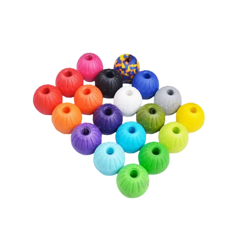 7/9cm Eva Hollow Dog Rubber Ball Can Float On The Water Surface Indestructible Dog Balls Funy Training Ball Chewing Toy For Dogs