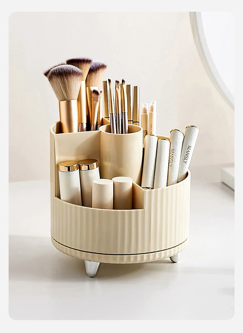 XIAOGUI Makeup Organizer Cosmetic Box Rotating Acrylic Storage