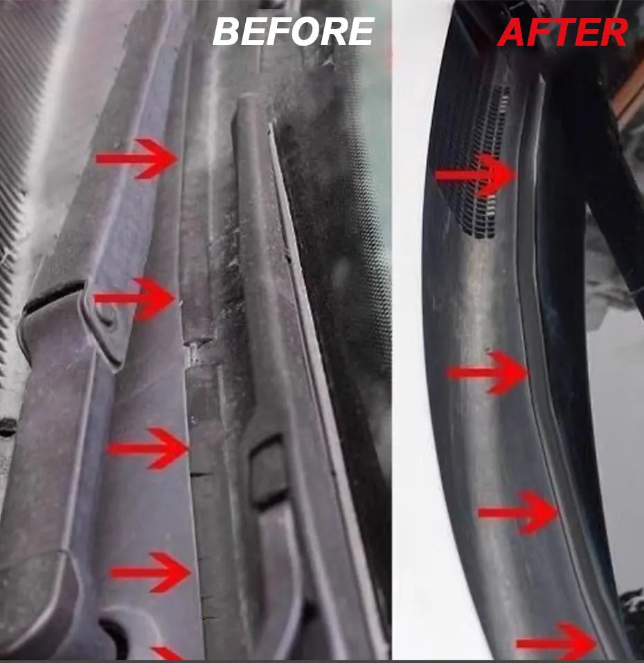 SEAMETAL Front Windshield Car Sealing Strip 2m Waterproof Edge Protector